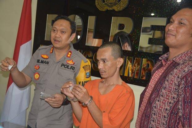 POLISI BERHASIL MENANGKAP  PENGEDAR NARKOBA 