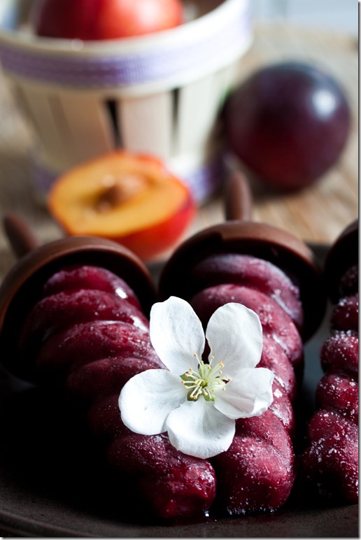 Red wine sorbet