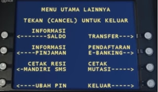 Gambar 2 Tutorial Daftar sms banking mandiri