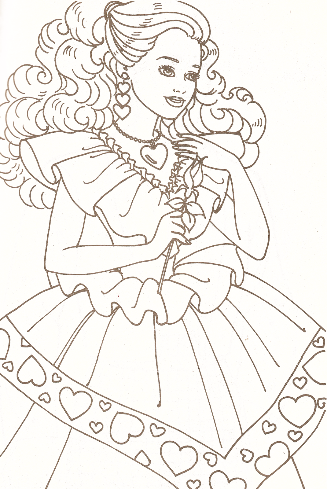 Download Miss Missy Paper Dolls: Barbie Coloring Pages Part 1