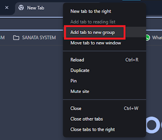 Cara Membuat Group Tab di Google Chrome