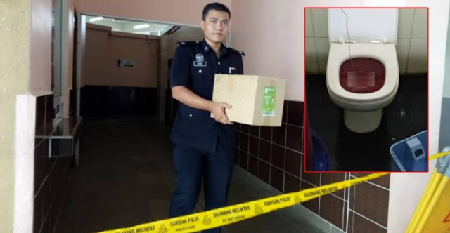 Mayat bayi lelaki ditemukan dalam mangkuk tandas