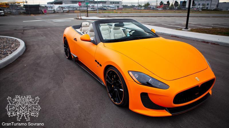 Maserati GranTurismo Convertible Sovrano by DMC