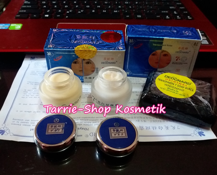 Paket Cream Deoonard 7 Days Hologram Merah