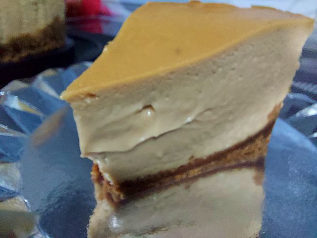 Tarta de queso con speculoos