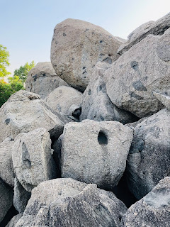 richhiya mahadev, boulders in gujarat