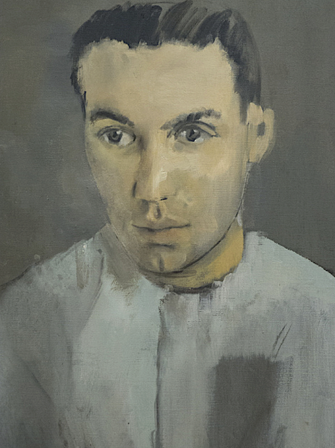 Christian Bérard (1902-1949) Portrait de Jacques Dupont décorateur et peintre, 1930  Huile sur toile,  73,2 x 60 cm Musée de Grenoble