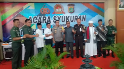 Peringati Dirgahayu Bhayangkara Ke 73, Polres Metro Tangerang Gelar Syukuran 