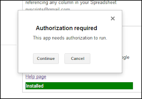 Authorize!