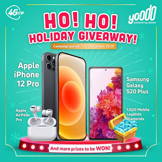 YOODO HOLIDAY GIVEAWAY