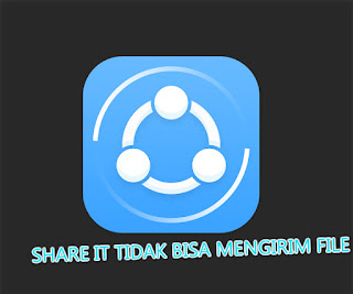 share it tidak bisa menerima file