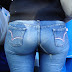 Nice ass in candid jeans