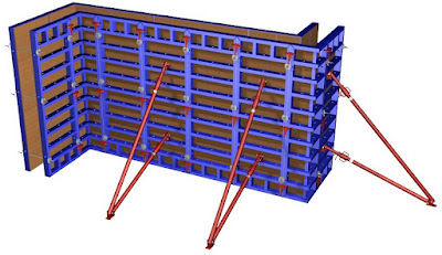 Опалубка для вертикальных конструкций