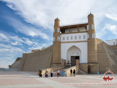 la fortaleza Ark en Bujará