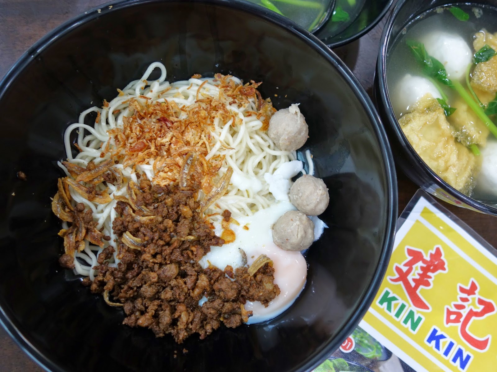 Pinkypiggu Kin Kin Chilli Pan Mee å»ºè®°è¾£æ¤'æ¿é¢ Macpherson Famous Kl Noodles Comes To Singapore Is It Really That Delicious