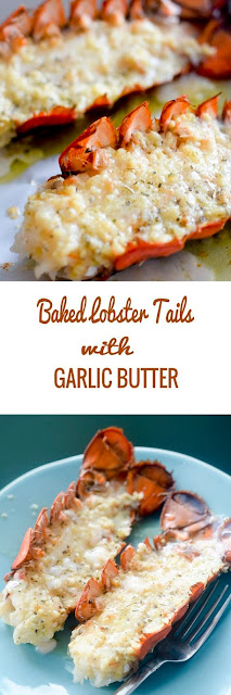 Baked Lobster Tails With Garlic Butter