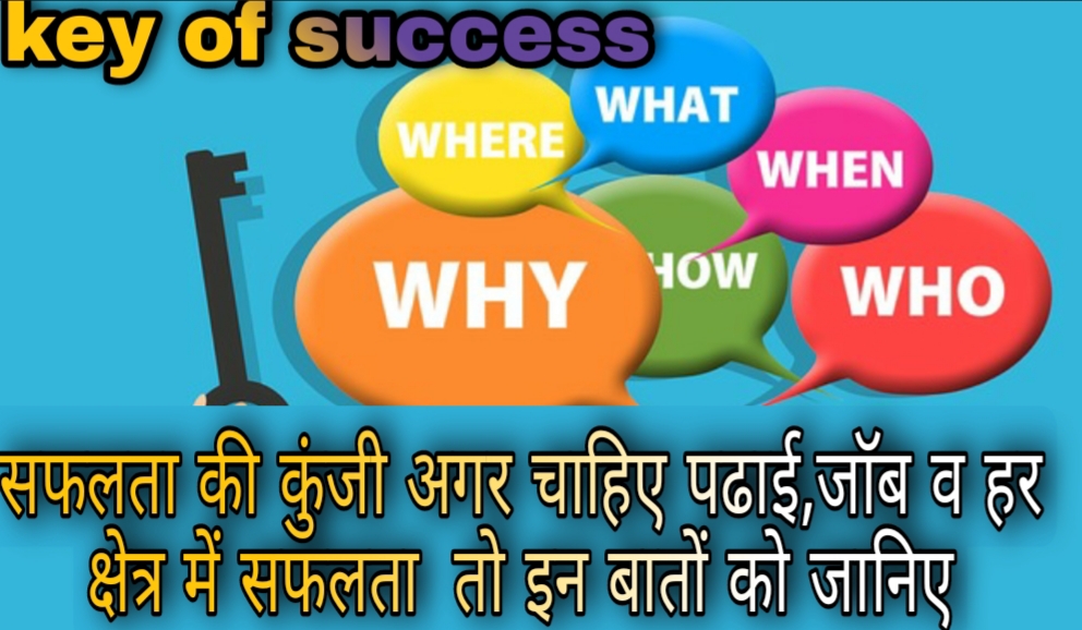 Key of success in hindi