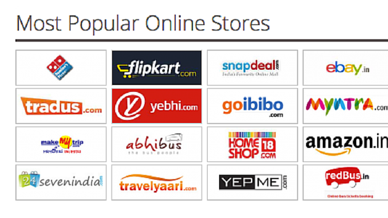 Websites for online shopping in India