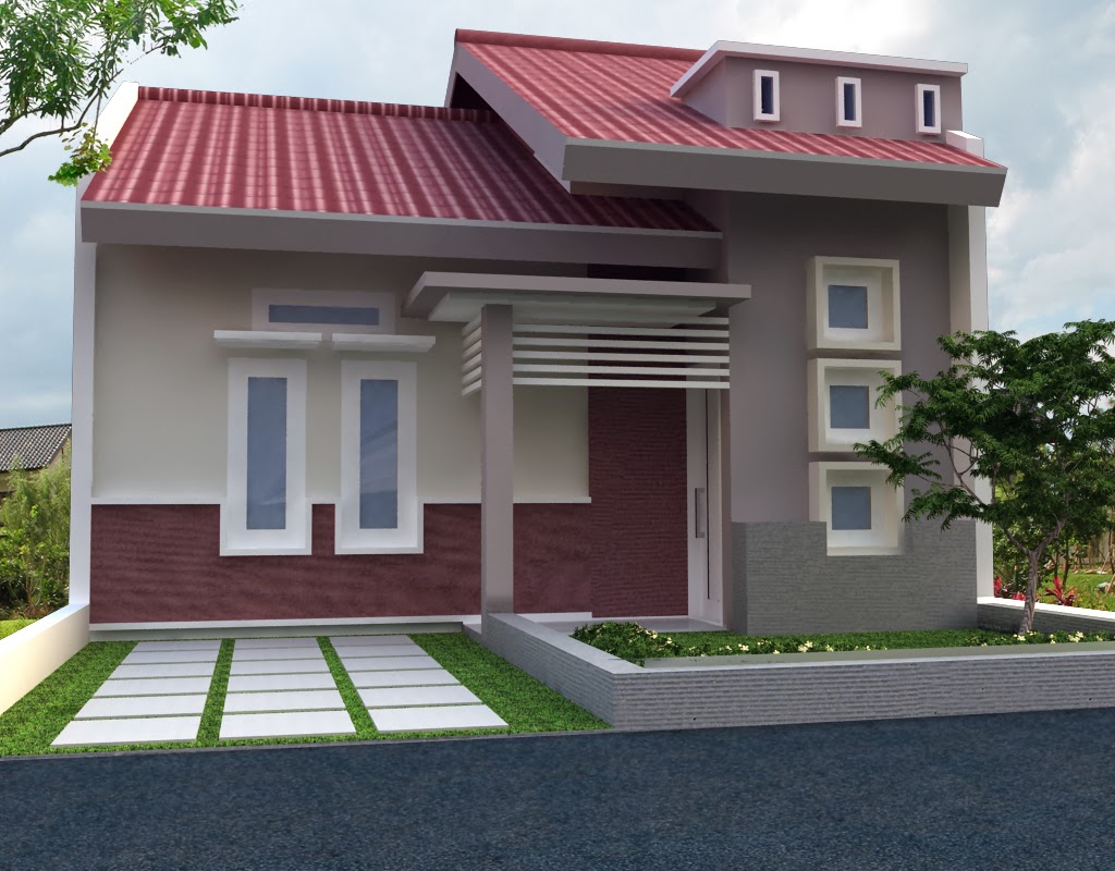 73 Desain Rumah Minimalis Tampak Depan 1 Lantai Bergaya Modern