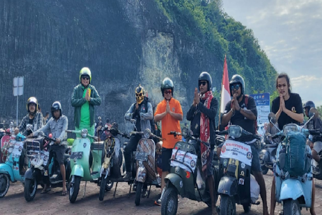 Vespa World Days Bali 2022 Sukses dan Berjalan Lancar