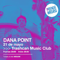 Concierto de Dana Point en Trashcan Music Club
