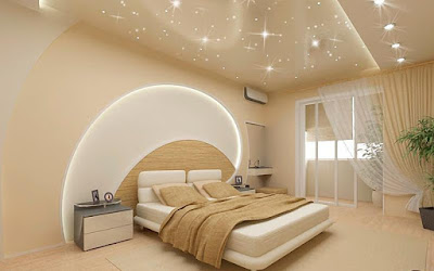 elegant bedroom false ceiling luxurios design