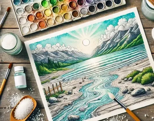 Using Watercolors for Coloring Pages