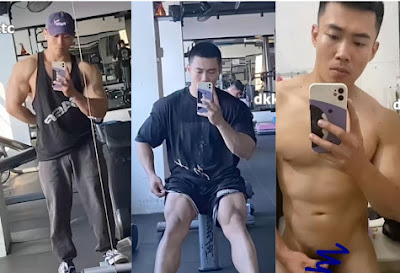 China- Hot boy Fitness hunk lộ video