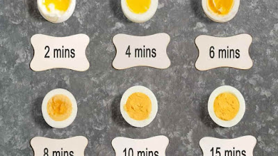 Which one is better to eat eggs whole boiled or half boiled?