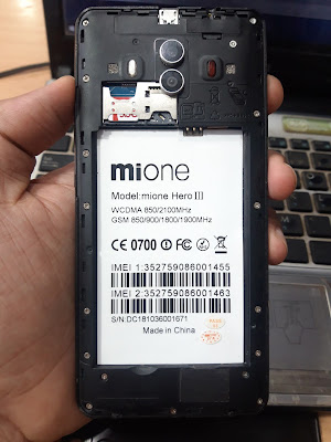 MIONE HERO Ⅲ FLASH FILE FIRMWARE MT6580 7.0 HANG LOGO & LCD FIX STOCK ROM 100% TESTED