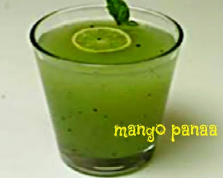 Raw mango drink