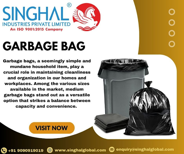 Spotlight on Sustainable Solutions: Leading Dustbin Bag Manufacturers in India