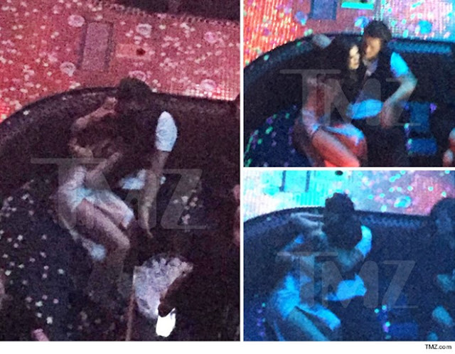 Selena và Orlando thân mật trong một căn phòng ở hộp đêm.