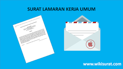 Contoh Surat Lamaran Kerja Umum