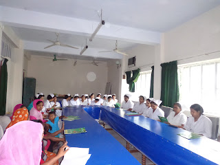 Awareness advocacy meeting for prevention of breast and uterus cancer.