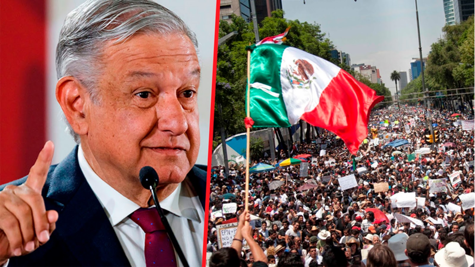 Mexicanos dispuestos a defender a AMLO con "sangre" de posible intento de golpe de estado