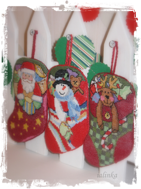 Holiday Stocking  Ornaments  от  Dimensions  designed by Brian  Jackins