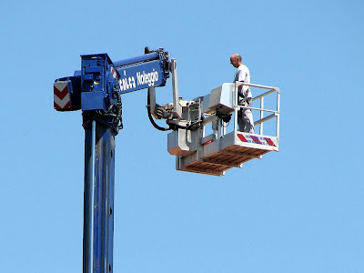 Elevatore telescopico, scali Olandesi, Livorno