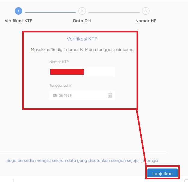 VERIFIKASI KTP PRAKERJA