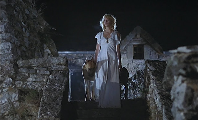 Brigitte Lahaie in The Grapes of Death (Les raisins de la mort), a 1978 movie by Jean Rollin