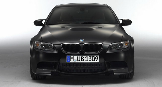 the BMW M3 Coupe finished in the new and exclusive'Frozen Black' color