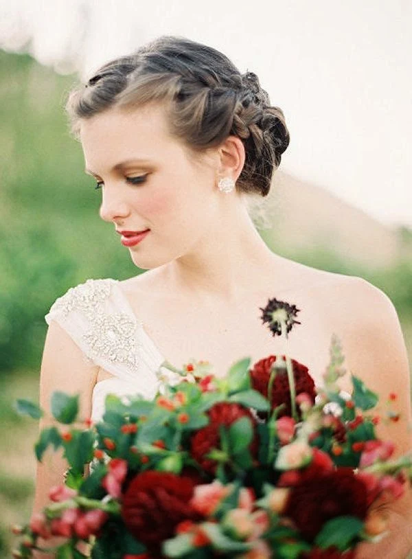 peinados 2015 trenzas novias