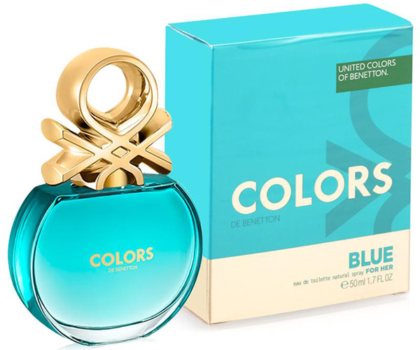 colors de Benetton Blue nueva fragancia para mujer