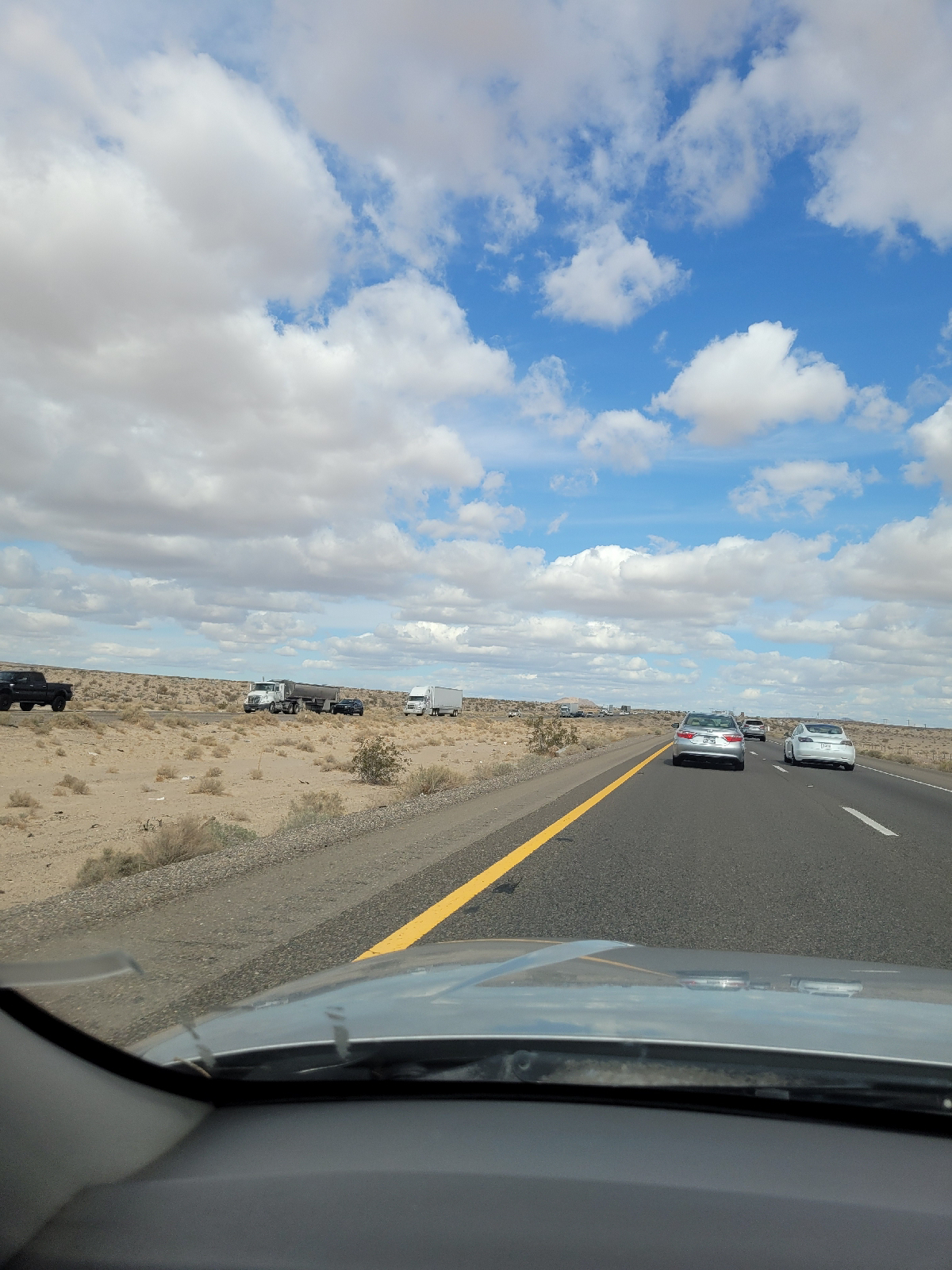 Eastbound i-15 to las vegas