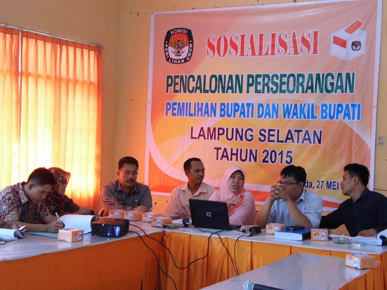 Sosialisasi Pencalonan Perseorangan dan Partai Politik