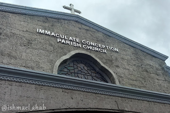 Facade of Immaculate Conception Church in Marikina