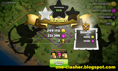 Cara loot Clash Of Clans