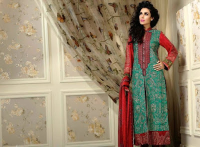 Ayesha Chottani Eid Ul Fitr 2015 Collection By Shariq Textile | Summer Eid 2015 Dresses