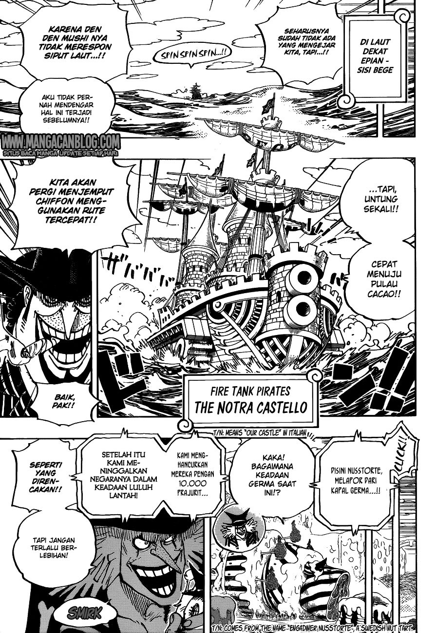 One Piece Chapter 882 Bahasa Indonesia Di Luar Ekspektasi Seorang Yonkou