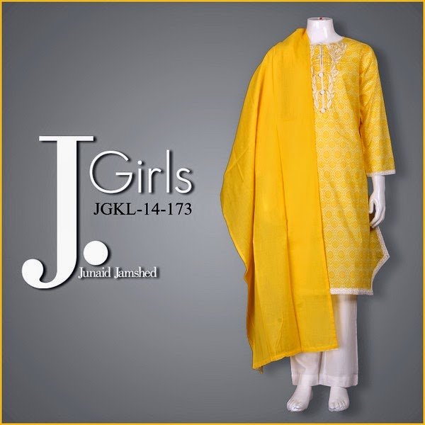 Junaid Jamshed Girls Eid Pret Collection